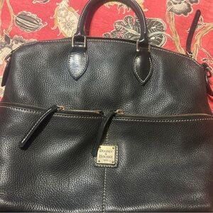 Dooney & Bourke Black Leather Satchel
